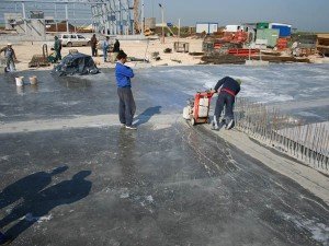 sol industriel beton quartz